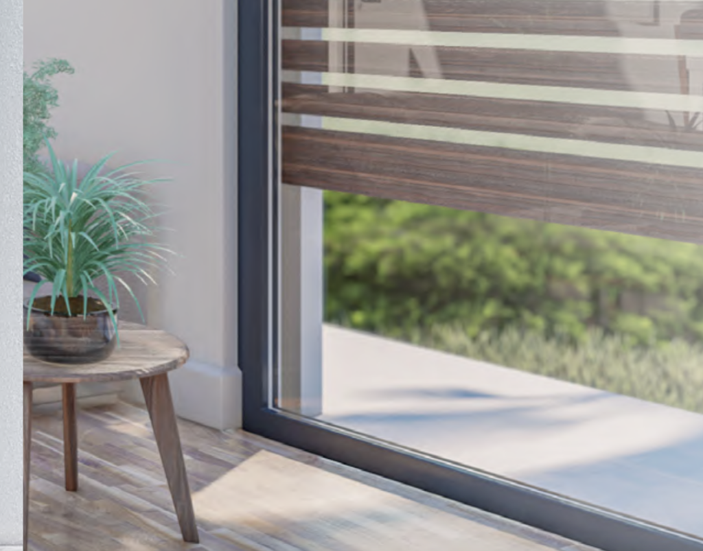 volet roulant bicolore